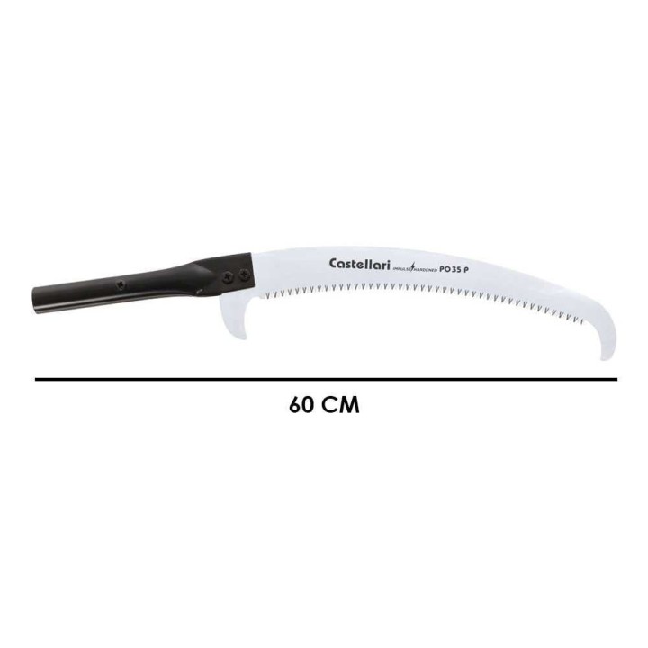 Castellari PS35PRO+AT4 teleskooppivartinen oksasaha, 35 cm terä, 255–415 cm