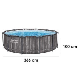 Bestway Steel Pro Max 5614X allas 366 100 cm 9 150 l suodatinpumppu