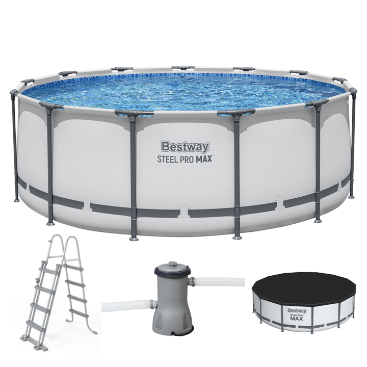 Bestway Steel Pro Max 5618W allas 396 122 cm 12 690 l suodatinpumppu