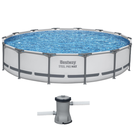 Bestway Steel Pro Max 56595 pyöreä uima allas 427 84 cm 10 220 l