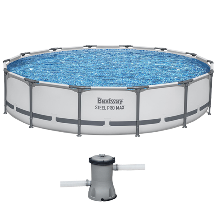Bestway Steel Pro Max 56595 pyöreä uima allas 427 84 cm 10 220 l