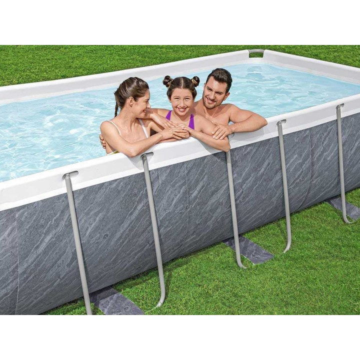 Bestway Steel Pro Max 56721 maanpäällinen allas, 404 × 201 × 100 cm, 6 478 l