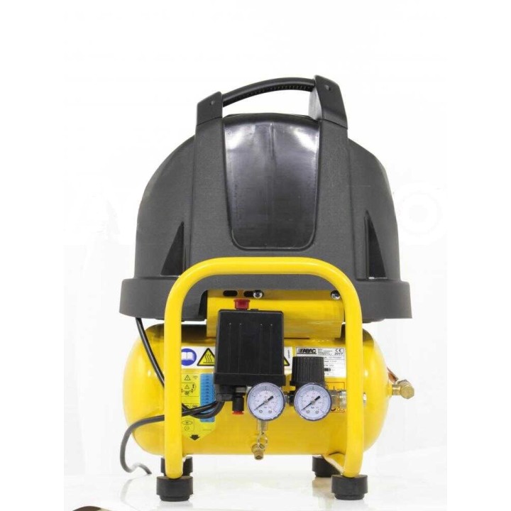 ABAC VENTO B15 öljytön sähkökompressori, 1,5 HP, 6 l, 230 V