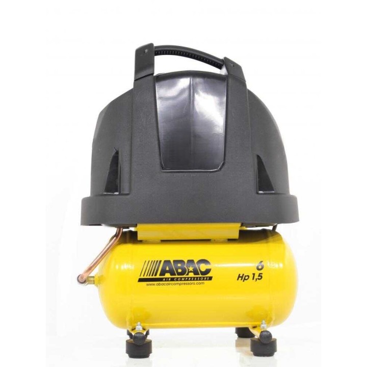 ABAC VENTO B15 öljytön sähkökompressori, 1,5 HP, 6 l, 230 V