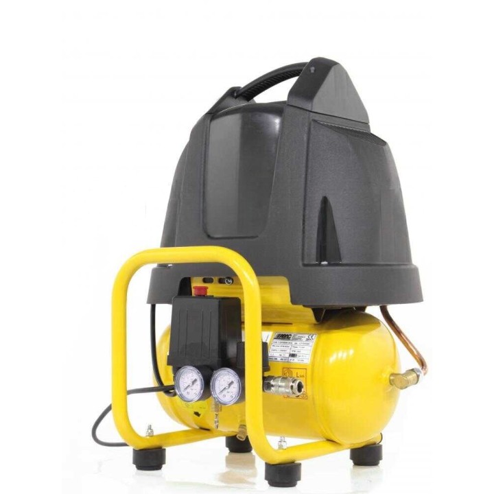ABAC VENTO B15 öljytön sähkökompressori, 1,5 HP, 6 l, 230 V