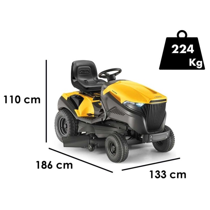 Stiga Tornado 7108 W ajoleikkuri, 708 cm³, 108 cm, sivulleheitto ja silppuaminen