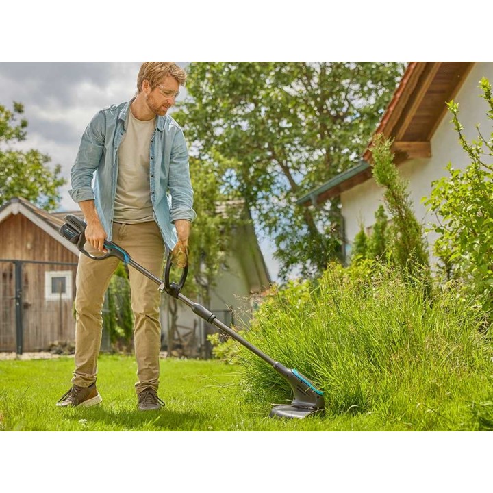Gardena PowerTrim 30/18V P4A akkureunatrimmeri, 30 cm, 18 V, 4 Ah