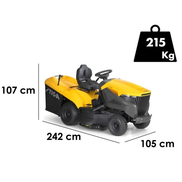 Stiga Estate 798 ajoleikkuri, hydrostaattinen, 98 cm, 452 cm³, 300 l