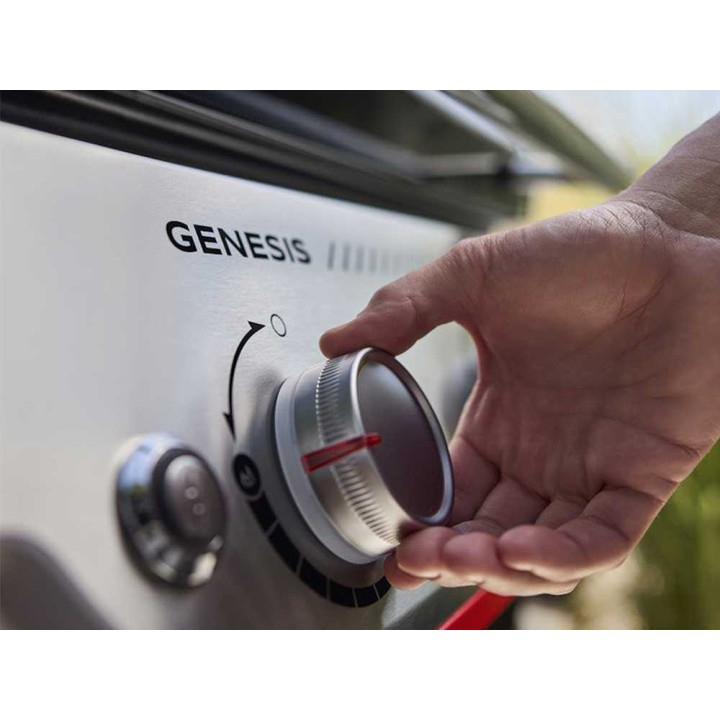 Weber Genesis E-415W kaasugrilli, 4 poltinta, 14,07 kW, 86 × 48 cm