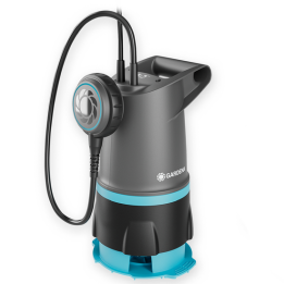 Gardena 20000 BASIC uppopumppu kirkkaalle ja likaiselle vedelle 550 W 20 000 l h
