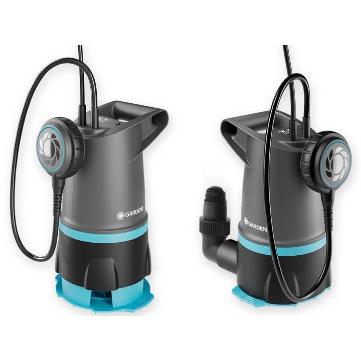 Gardena 20000 BASIC uppopumppu kirkkaalle ja likaiselle vedelle, 550 W, 20 000 l/h