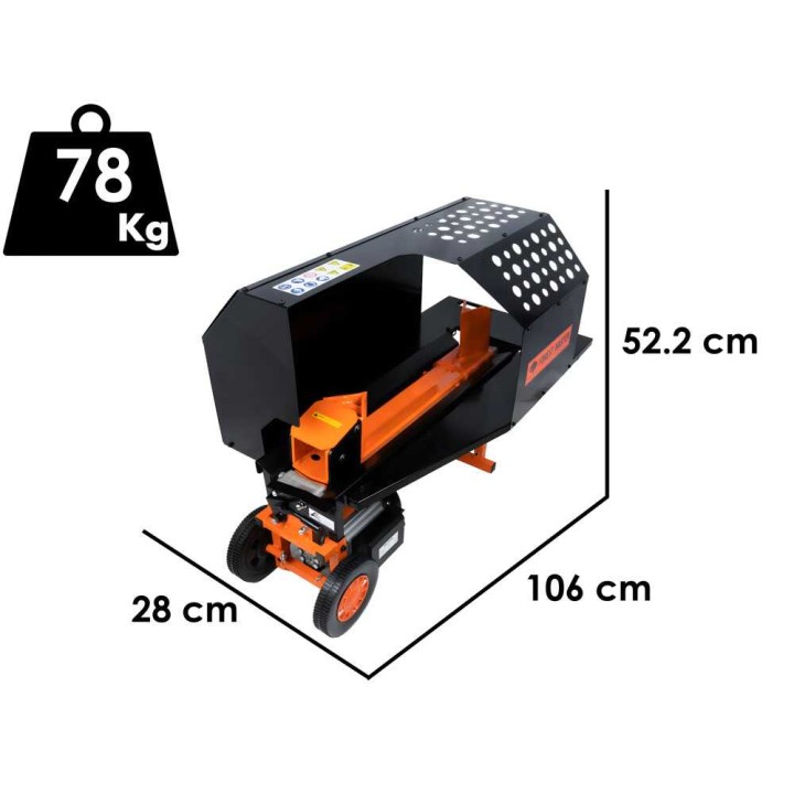 Forest Master FM16 sähköklapikone, 8 t, 2 300 W, 230 V