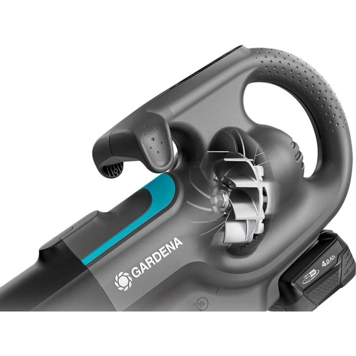 Gardena PowerJet Collect 18 P4A puhallin-imuri, 18 V, 4 Ah