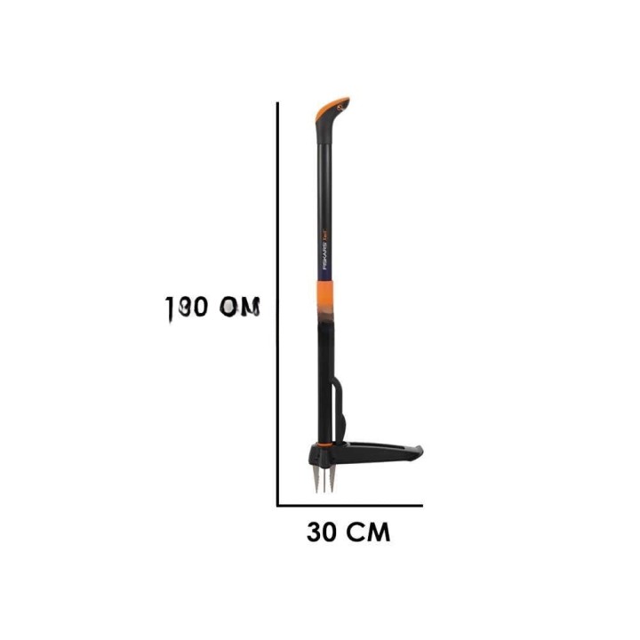 Fiskars Xact rikkakasvien poistaja, käsikäyttöinen, 1 000 mm, 0,95 kg