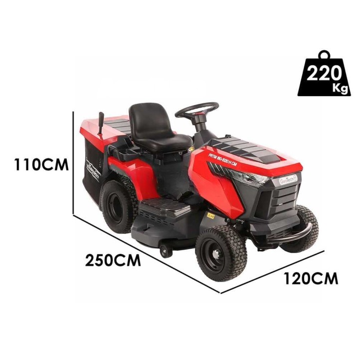 PRTM 180-1020 H-CM ajoleikkuri, 17 HP, 102 cm, hydrostaattinen, 280 l