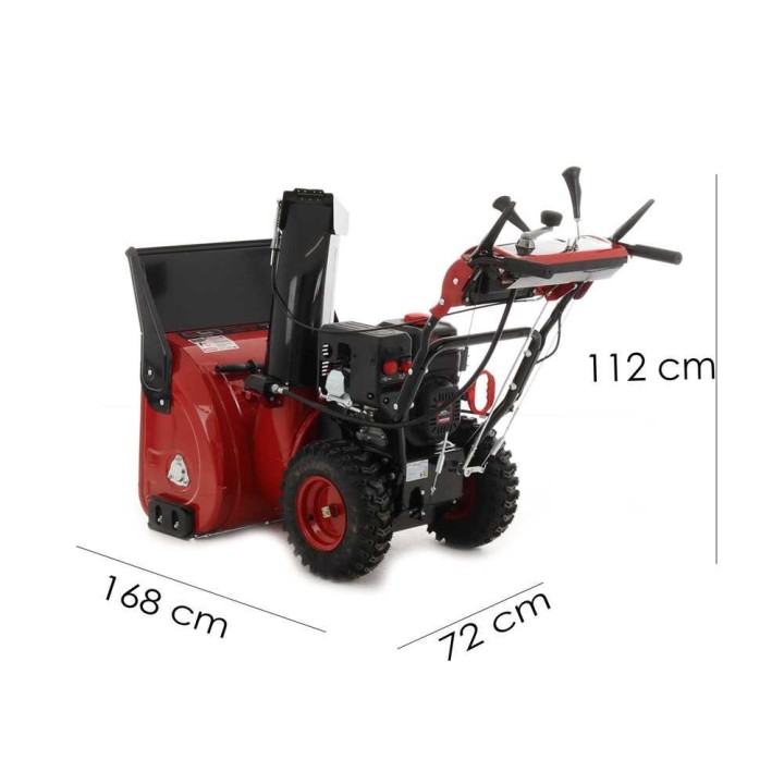GeoTech Pro STP766 WEL -lumilinko, Loncin G210FDS, 7 HP, 66 cm