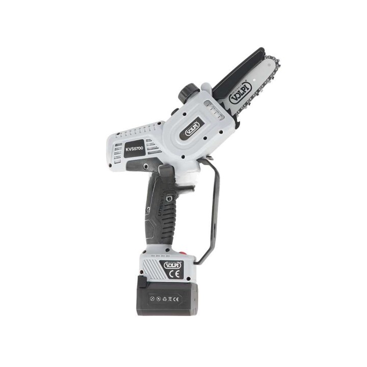 Volpi KVS5700 akkukäyttöinen ketjupotkuri, 880 W, 2 × 21,6 V 2,5 Ah