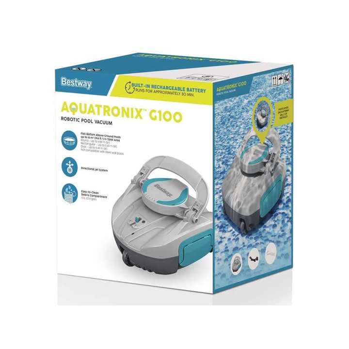 Bestway AquaTronix G100 58864 allasrobotti, 20 W, ladattava