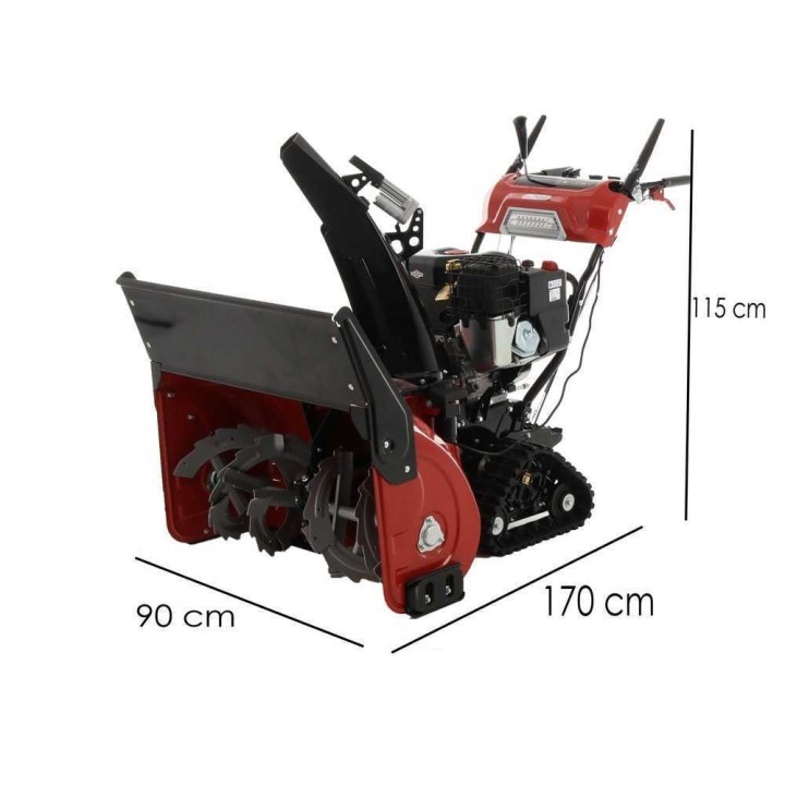 GeoTech Pro STP1587 TERBS telavetoinen lumilinko, 420 cm³, 13 HP, 85 cm