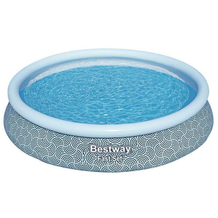 Bestway Fast Set 57313 puhallettava uima-allas, 457 × 84 cm, suodatinpumppu 29 W