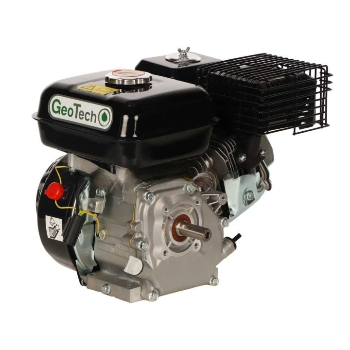 GeoTech 196 cc nelitahtimoottori vaakasuoralla akselilla, 6,5 HP
