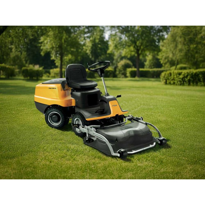 Stiga Park 300 LC ajettava ruohonleikkuri, etuleikkuu, 85 cm, ST 400, hydrostaattinen