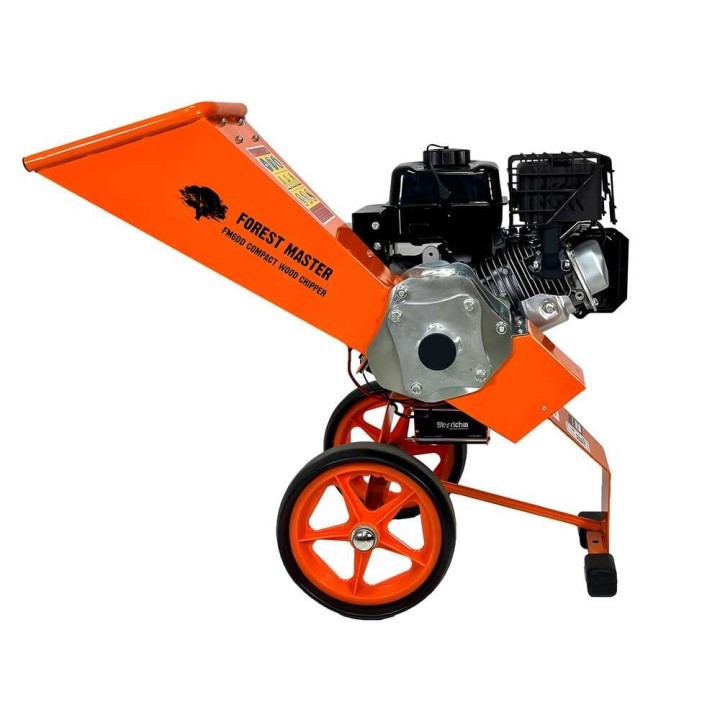 Forest Master FM6DDES-MUL biotriturator, 7 HP, sähkökäynnistys