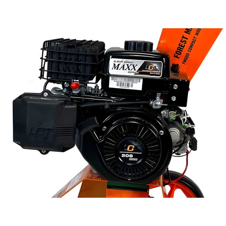 Forest Master FM6DDES-MUL biotriturator, 7 HP, sähkökäynnistys