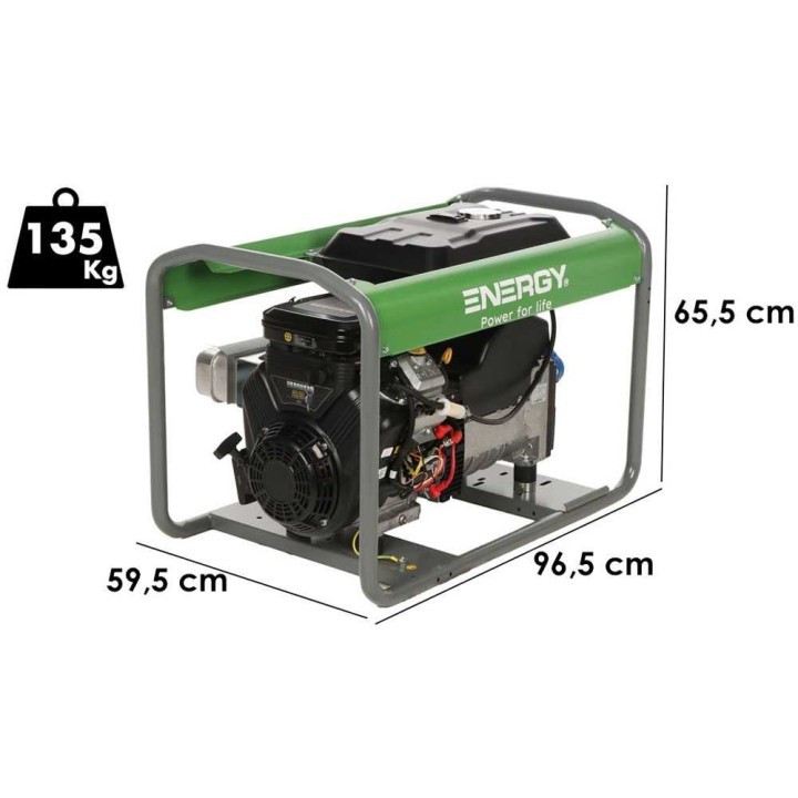 Energy EY-16TBE AVR bensiinikäyttöinen kolmivaihegeneraattori, 11,2 kW, 400 V