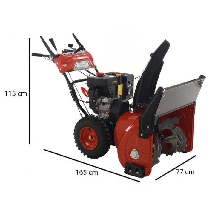 GeoTech Pro STP1176 WEL lumilinko, Loncin LC180FDS, 11 HP, 76 cm