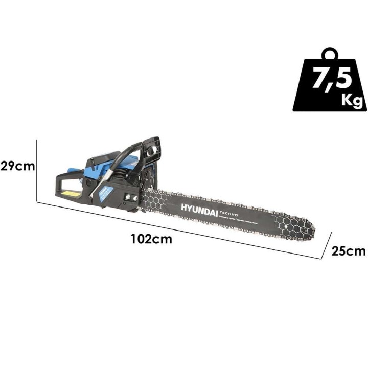 Hyundai RG5600-5 moottorisaha suurille rungoille, 60 cm, 56 cm³, 3,13 HP