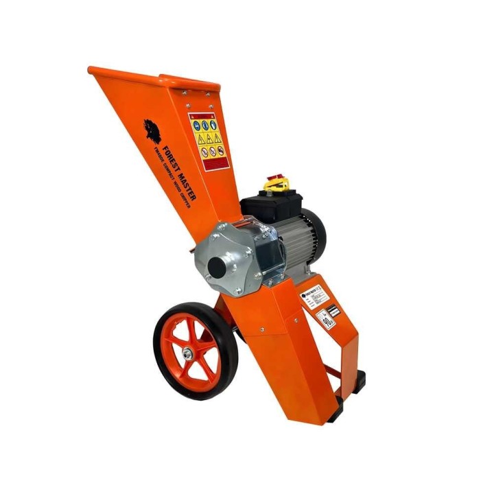 Forest Master FM4DDE-MUL-EU sähköinen biotriturattori, 4 HP, 2 800 W, 230 V