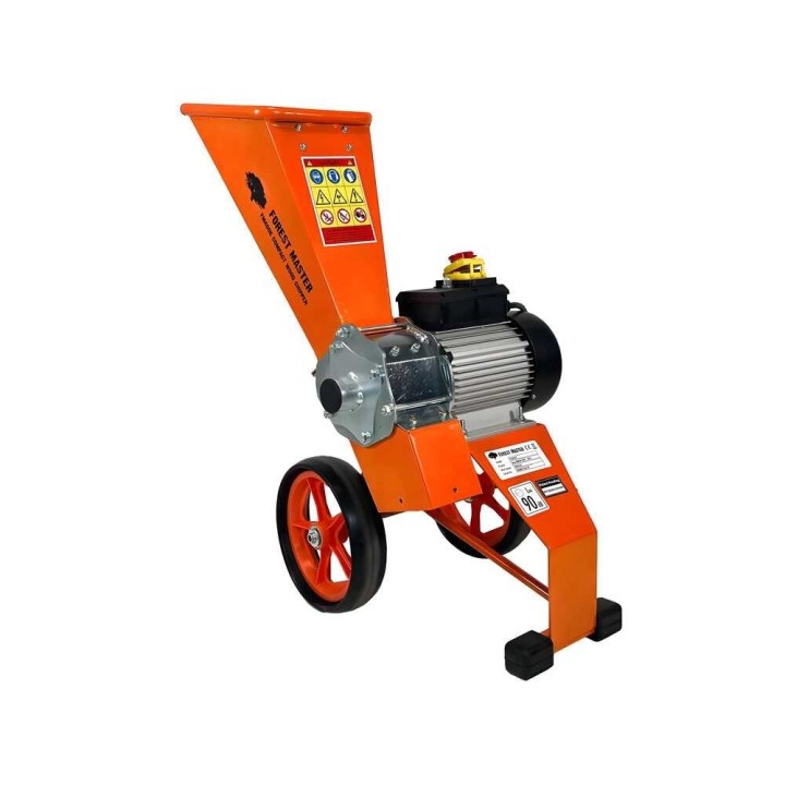 Forest Master FM4DDE-MUL-EU sähköinen biotriturattori, 4 HP, 2 800 W, 230 V
