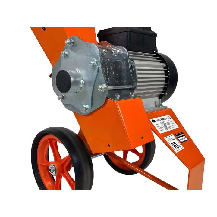 Forest Master FM4DDE-MUL-EU sähköinen biotriturattori, 4 HP, 2 800 W, 230 V