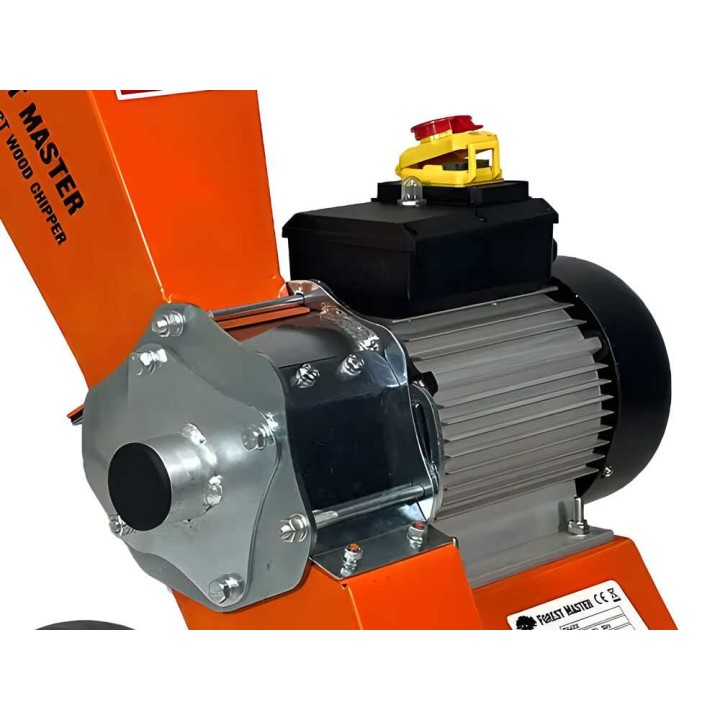 Forest Master FM4DDE-MUL-EU sähköinen biotriturattori, 4 HP, 2 800 W, 230 V