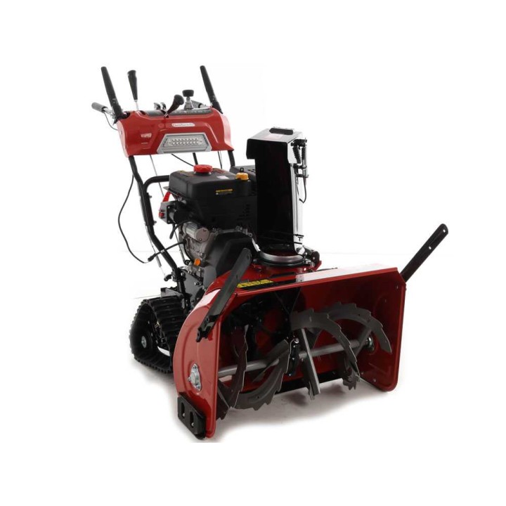 GeoTech Pro STP1176 TEL telaketjuvetoinen lumilinko, Loncin LC180FDS, 11 HP, 76 cm