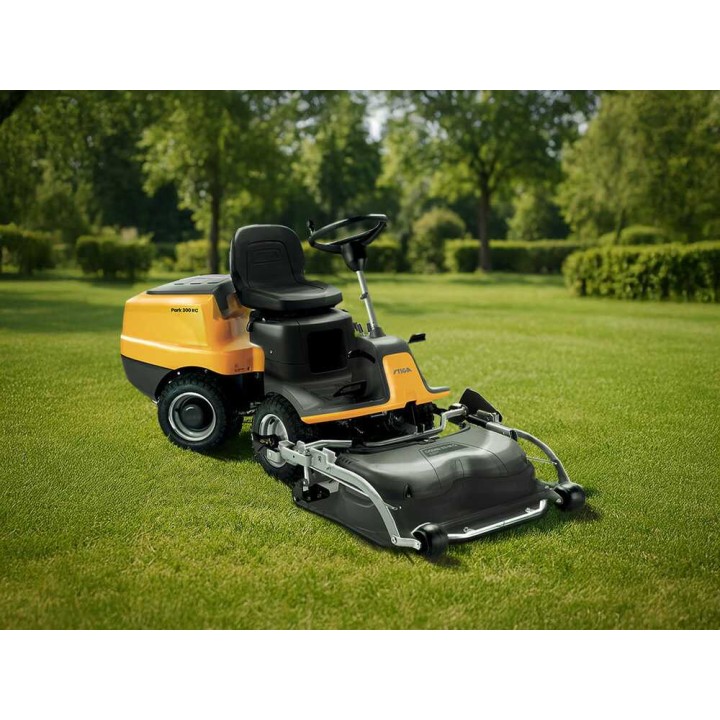 Stiga Park 300 RC -ajoleikkuri, 95 cm, hydrostaattinen vaihteisto, 16 HP