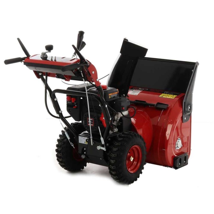 GeoTech Pro STP971 WEL lumilinko, bensiinikäyttöinen, vetävä, kaksivaiheinen, 71 cm