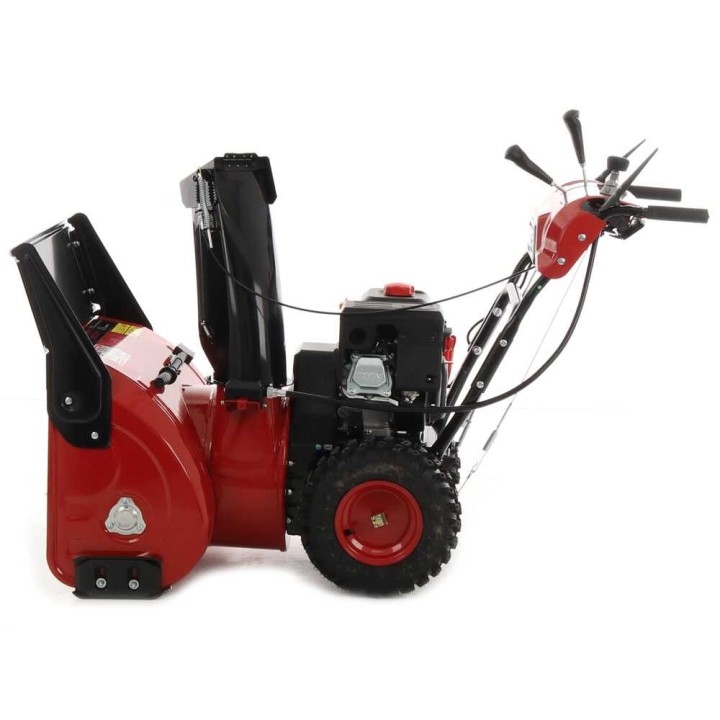 GeoTech Pro STP971 WEL lumilinko, bensiinikäyttöinen, vetävä, kaksivaiheinen, 71 cm