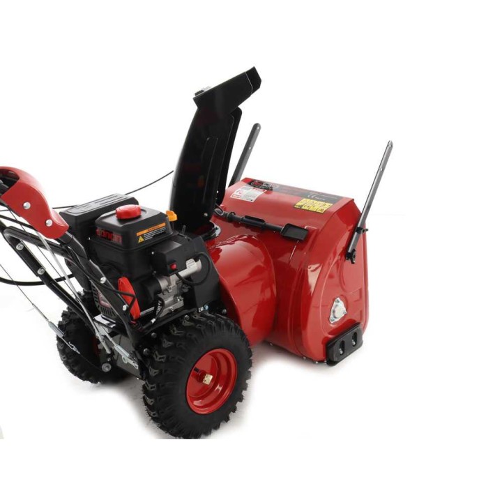 GeoTech Pro STP971 WEL lumilinko, bensiinikäyttöinen, vetävä, kaksivaiheinen, 71 cm
