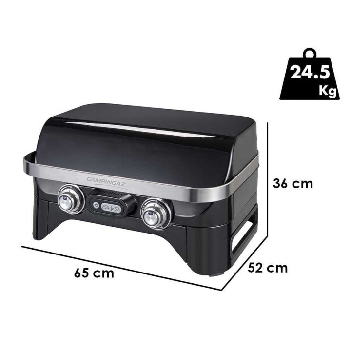 Campingaz Attitude 2100 EX kaasukäyttöinen pöytägrilli, 5 kW