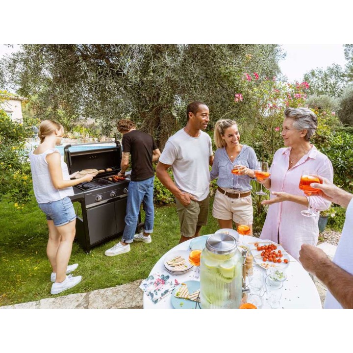 Campingaz Select 3 EXSD kaasugrilli, 9 kW, valurautainen grillauspinta