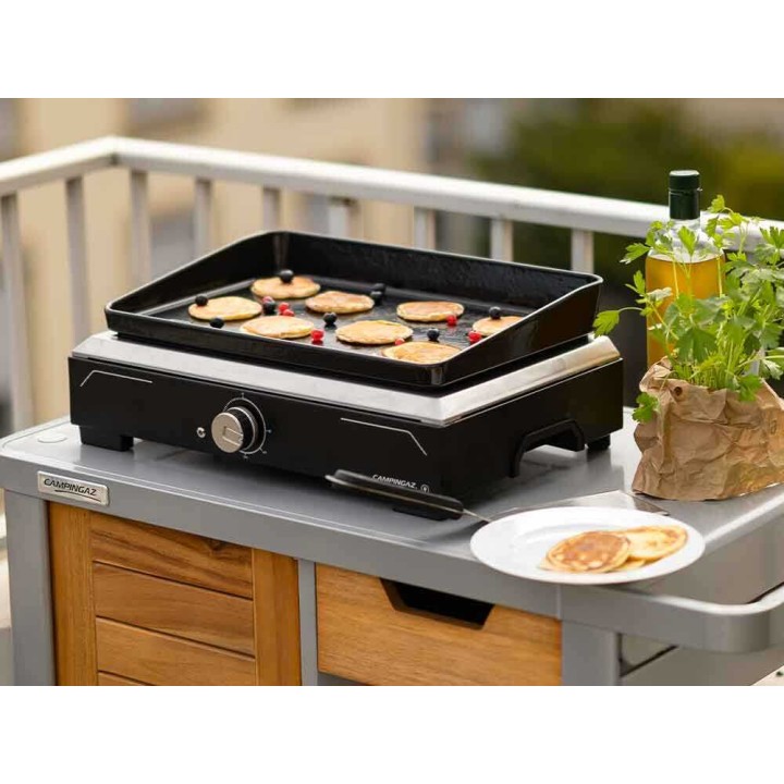 Campingaz Plancha Electric 1 XD -sähkögrilli, 2,5 kW, 45 × 30 cm