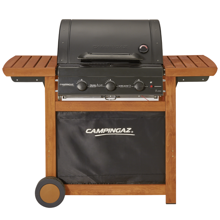Campingaz Adelaide 3 Woody L Dual Gas kaasugrilli 14 kW 60 45 cm