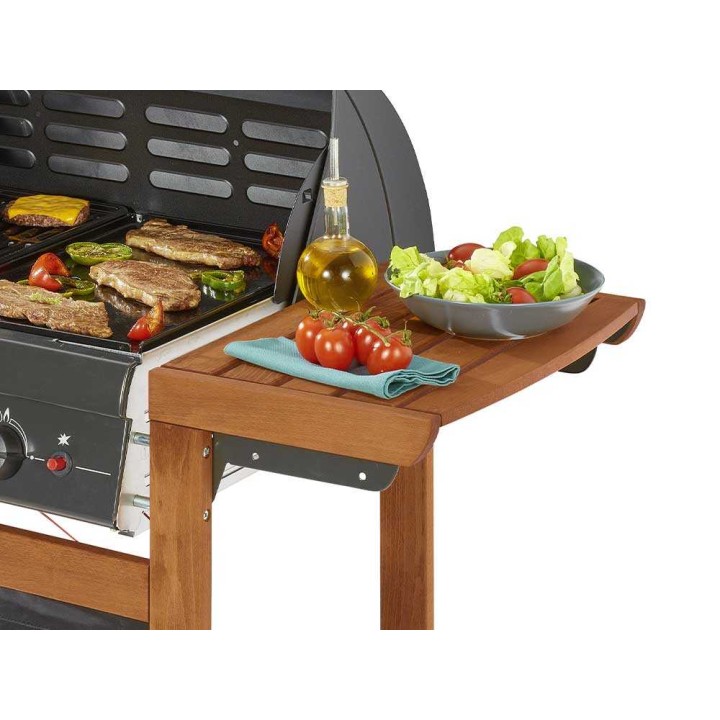 Campingaz Adelaide 3 Woody L Dual Gas -kaasugrilli, 14 kW, 60 × 45 cm