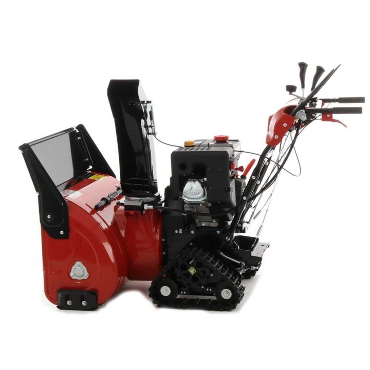 GeoTech Pro STP1587 TEL telaketjuvetoinen lumilinko, Loncin 15 HP, 85 cm