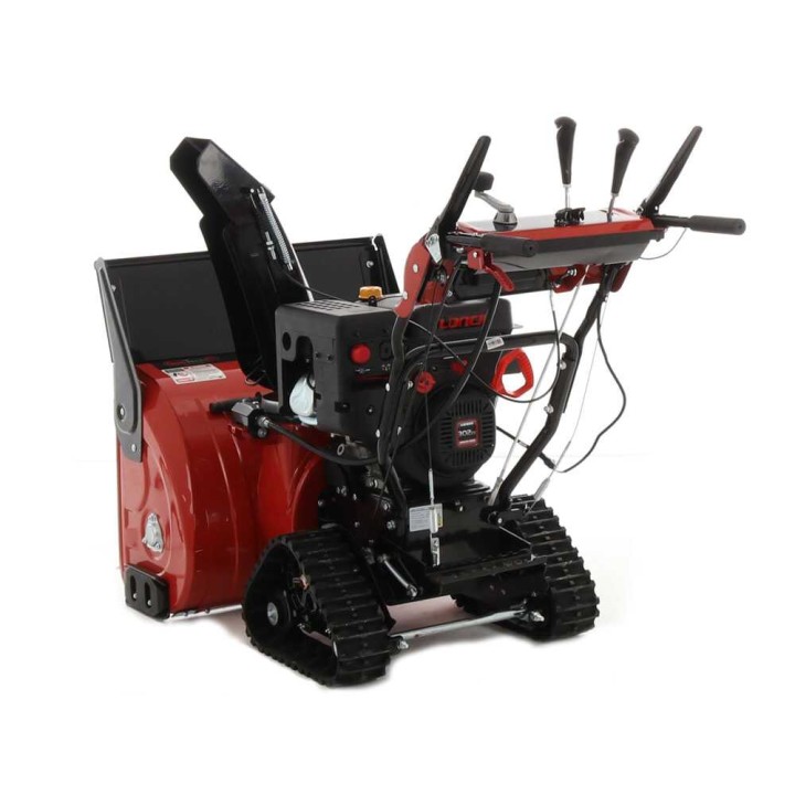GeoTech Pro STP1587 TEL telaketjuvetoinen lumilinko, Loncin 15 HP, 85 cm