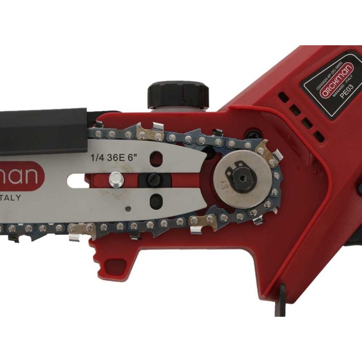 Archman PE03 akkukäyttöinen oksasaha, 500 W, 16,8 V