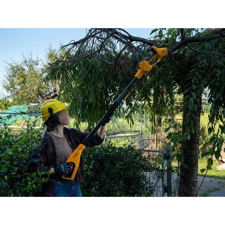 Stiga PR 100e akkukäyttöinen oksasaha teleskooppivarrella, 20 V / 2 Ah