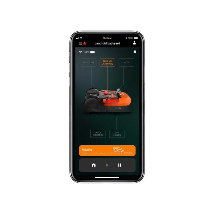 Worx Landroid S250 WR168E robottiruohonleikkuri, 20 V, 250 m², rajalanka